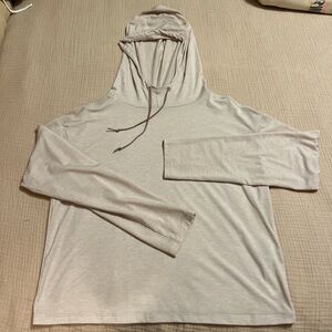 Patagonia Cream Hooded Sweatshirt